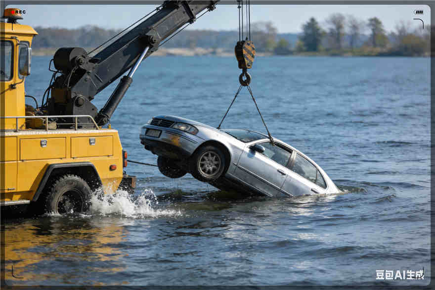 珠海吊车救援电话【案例】